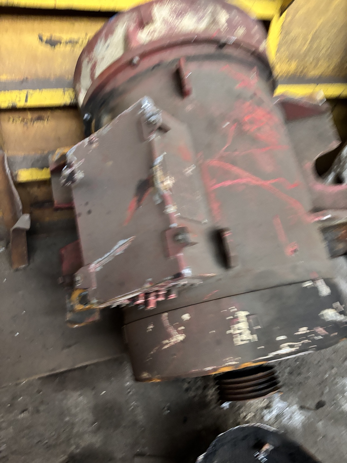 Grande motore elettrico industriale
