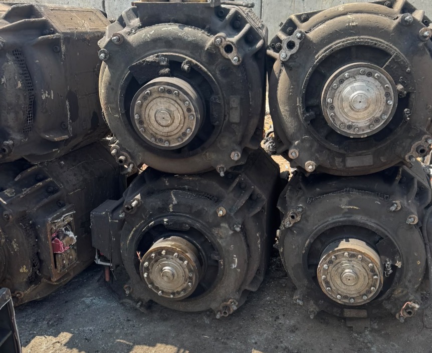 Gruppo di motori elettrici per locomotive